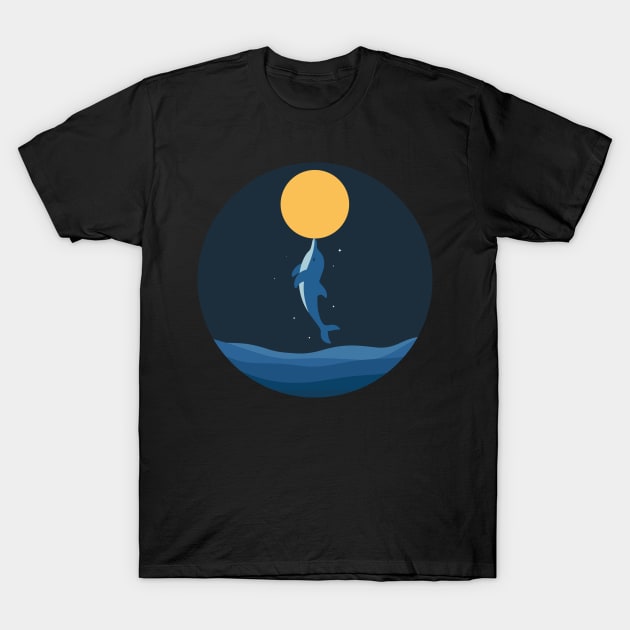 Kiss The Moon T-Shirt by AndyWestface